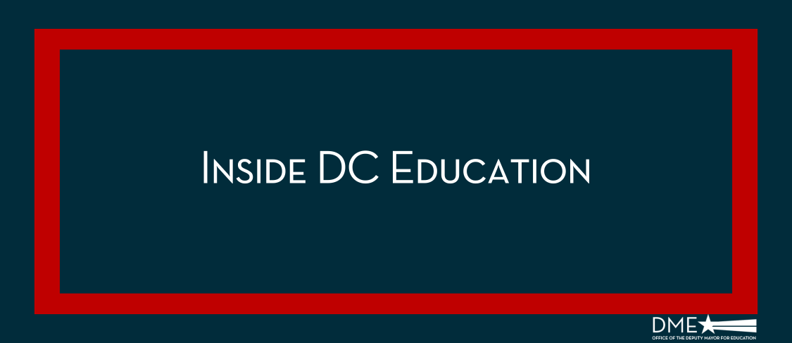 Inside DC Education: DME's Blog